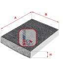 SOFIMA Filtru aer habitaclu / polen SOFIMA S 4249 CA (S 4249 CA)