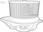 DENSO Ventilator, habitaclu DENSO DEA21011 (DEA21011)