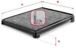 SOFIMA Filtru, aer habitaclu / polen SOFIMA S 4352 CA (S 4352 CA)
