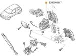 Original Renault Incuietoare haion ORIGINAL RENAULT 8200060917 (8200060917)