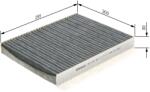 Bosch Filtru, aer habitaclu / polen BOSCH 1 987 432 354 (1 987 432 354)