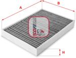 SOFIMA Filtru, aer habitaclu / polen SOFIMA S 4159 CA (S 4159 CA)