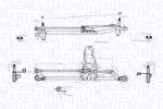 Magneti Marelli Legaturi stergator parbriz MAGNETI MARELLI 085570729010 (085570729010)