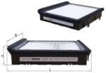 MAHLE Filtru aer habitaclu / polen MAHLE LA 19 (LA 19)