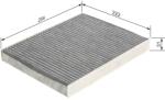 Bosch Filtru habitaclu cu carbon activ BOSCH 1 987 435 596 (1 987 435 596)