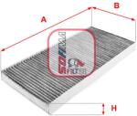 SOFIMA Filtru, aer habitaclu / polen SOFIMA S 4146 CA (S 4146 CA)