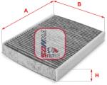 SOFIMA Filtru, aer habitaclu / polen SOFIMA S 4115 CA (S 4115 CA)