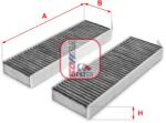 SOFIMA Filtru, aer habitaclu / polen SOFIMA S 4172 CA (S 4172 CA)