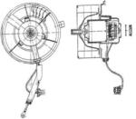 MAHLE Ventilator, habitaclu MAHLE AB 37 000P (AB 37 000P)