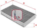 SOFIMA Filtru, aer habitaclu / polen SOFIMA S 4217 CA (S 4217 CA)