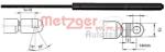 METZGER Amortizor portbagaj METZGER 2110030 (2110030)