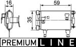MAHLE Rezistor, ventilator habitaclu MAHLE ABR 14 000P (ABR 14 000P)