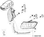 Original Renault Far ORIGINAL RENAULT 260607796R (260607796R)