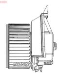 DENSO Ventilator, habitaclu DENSO DEA09203 (DEA09203)
