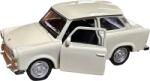  Macheta Trabant 601 1: 34 Welly crem replica metal cu usi deschise si mecanism pull back fara cutie proprie