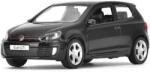  Macheta Volkswagen Golf GTI neagru replica metal cu usi deschise si mecanism pull back fara cutie proprie