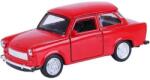 Welly Macheta Trabant 601 rosu 1: 34 Welly metal cu usi deschise si mecanism pull back (JPT)