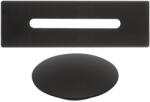  Set c|| capac preaplin și scurgere din oțel pentru cadă freestanding, black (KBL-001) - casasclipitoare - 199,00 RON