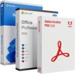 Microsoft Pachet Windows 11 Pro cu Office 2024 Pro Plus si Adobe Acrobat 2020 (WOA-144)