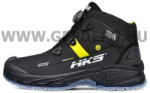 HKS RS 275 BOA gyorsfűzős S3 ESD bakancs, fekete/sárga - 46 (HKS-RS-275-BOA-46)