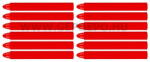 NEO TOOLS TOOLS Jelölőkréta készlet, 12db, piros (13-963)