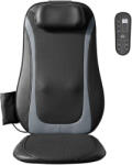 HOMCOM Scaun de Masaj cu Încălzire, Shiatsu și Frământare pentru Spate, Vibrație pentru Șolduri și Coapse, Negru | Aosom Romania (700-199V90BK) Aparat de masaj