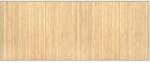 vidaXL négyszögletű világos természetes bambusz szőnyeg 80 x 200 cm 2.05 kg (376909)