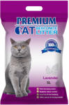 Premium Cat Премиум котешка тоалетна с бентонит - Лавандула за котки 5l