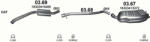 Polmostrow Kipufogó rendszer - BMW X3 E83 3.0 TD (2003-2005) (SET-POL-0369-0368-0367)