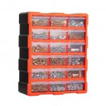 VivaTechnix Organizator accesorii cu 18 sertare, Plastic, 38x16x47 cm