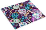 tulup Üveg vágódeszka fényképpel, Tulup, Calaveras, Fekete, 2x30x52 cm, 010010520010000050071 (010010520010000050071)