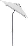 Kettler EASY PUSH napernyő 150×210 cm - UV 50+, vízálló, világosszürke