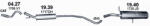 Polmostrow Kipufogó rendszer - 1.2 THP / 1.6 VTi PEUGEOT 308 / 3008 / C4 / DS4 (2010-2018) (SET-POL-1427-1939-1940)
