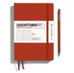 Leuchtturm Caiet a5 punctat coperta flexibila rosu inchis Leuchtturm (LT367266)