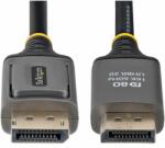 StarTech DisplayPort 2.1 Összekötő Fekete 2m DP21V-2M-DP80-CABLE (DP21V-2M-DP80-CABLE)