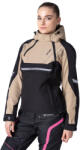  Női softshell motoros kabát W-TEC Annorack Lady, AirVent rendszer, Visionight fényvisszaverő elemek, szélálló softshell anyag, Air Mesh hálós bélés fekete-homokszínű M