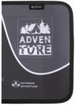 Herlitz Penar echipat cu 1 fermoar si 2 clape Herlitz 400211275, 34 piese, Motiv Adventure (400211275) Penar