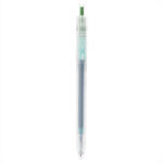 Deli Pix cu gel cu mecanism 0.5mm verde delight Deli - Set 12 (DLEG118-GN)