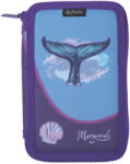 Herlitz Penar neechipat cu 2 fermoare Herlitz 400211290, Motiv Mermaid (400211290) Penar