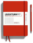 Leuchtturm Caiet a5 punctat coperta rigida rosu inchis Leuchtturm (LT367251)