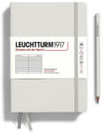 Leuchtturm Caiet a5 dictando coperta rigida gri deschis Leuchtturm (LT367248)