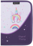 Herlitz Penar echipat cu 1 fermoar si o clapa Herlitz 400211268, 26 piese, Motiv Unicorns (400211268) Penar