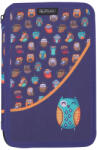 Herlitz Penar neechipat cu 2 fermoare Herlitz 400211291, Motiv Owl (400211291) Penar