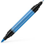 Faber-Castell Pitt artist pen dual marker albastru ultramarin 120 Faber-castell - Set 4 (FC162120)