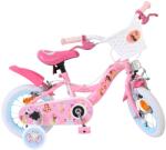 E & L Cycles Bicicletă pentru copii cu roți ajutătoare E&L cycles - Disney Princess, 12 (20521-FW12)