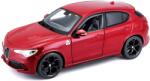 Bburago Mașinuță metalică Bburago - Alfa Romeo Stelvio, 1: 24, roșu (18-21086R)