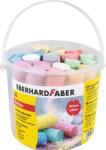Eberhard Faber Асфалтова креда, комплект от 20 броя, eberhard faber, 6 блестящи цвята 526520 (526520)