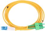 Extralink Patch Cord Fibra Optica Extralink EX. 15975, Single-Mode, Duplex SC/APC - Duplex LC/UPC, 5 m (EX.15975)