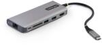 StarTech Docking Station StarTech Multiport Adapter, Gray (177B-USBC-MULTIPORT)