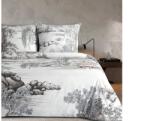 Eurofirany Oriana elegáns pamutszatén ágynemű Fehér 220x200 cm - 70x80 cm 2db - pepita